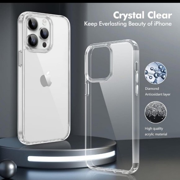 Apple iPhone with Clear Case - Clear - Picture 3 of 5